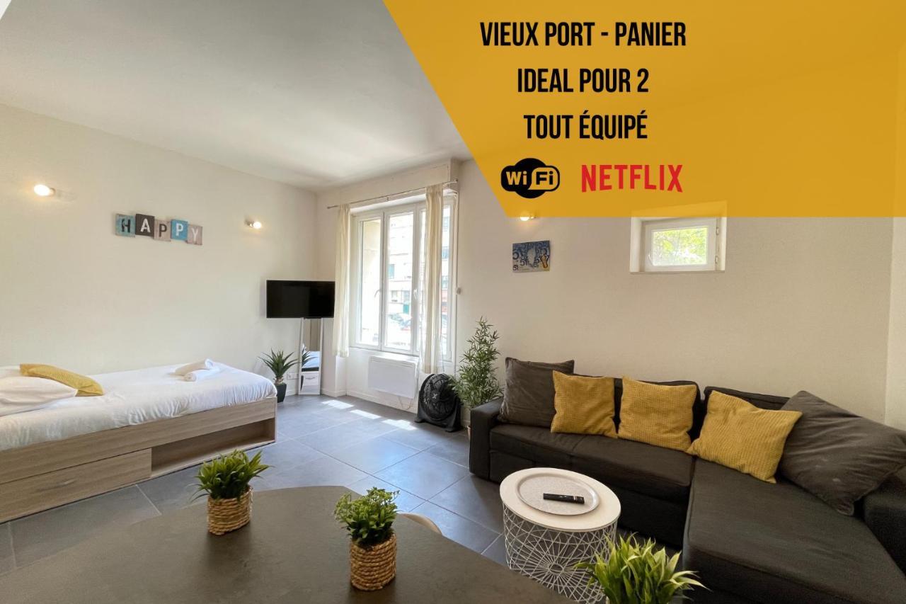 Entre Le Vieux Port Et Le Panier Apartment Marseille Ngoại thất bức ảnh
